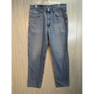 Vintage LEVIS 550 Relaxed Fit Tapered Leg Jeans High Rise Y2K 34x32 2002